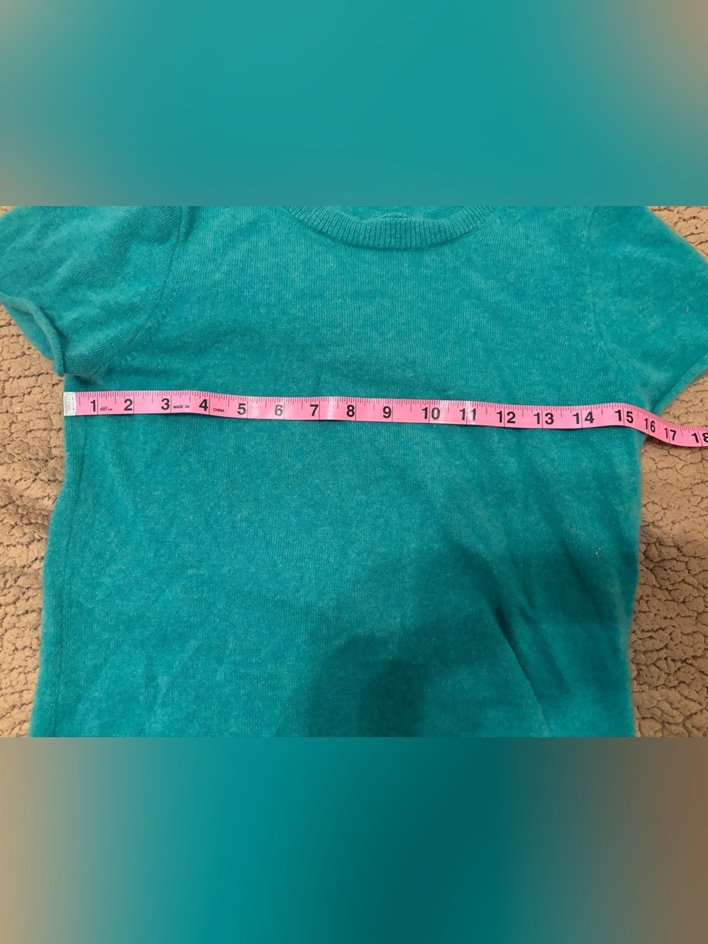 J.Crew cashmere sweater rolled hem M - Picture 3 of 4